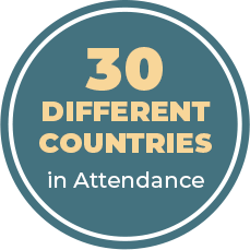 Demographics - 30 Different Countries in Attendance